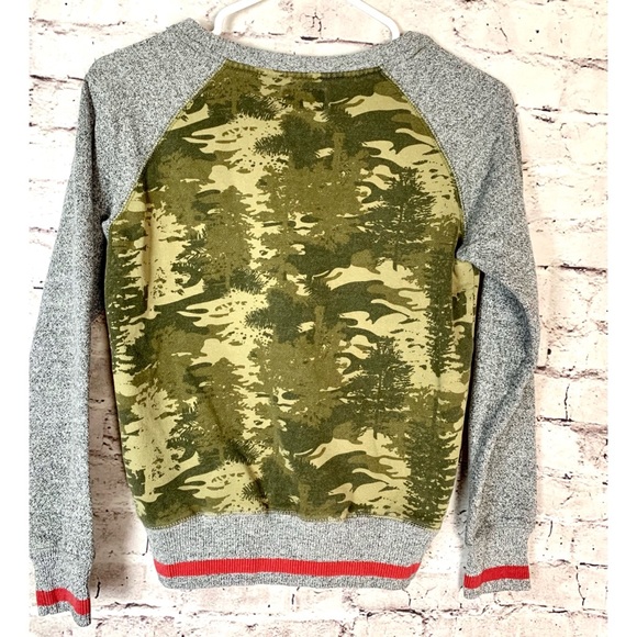 Roots Forest Camo Print Sweatshirt - Picture 4 of 7